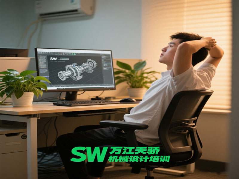 东莞万江天骄职校SW机械设计绘图培训