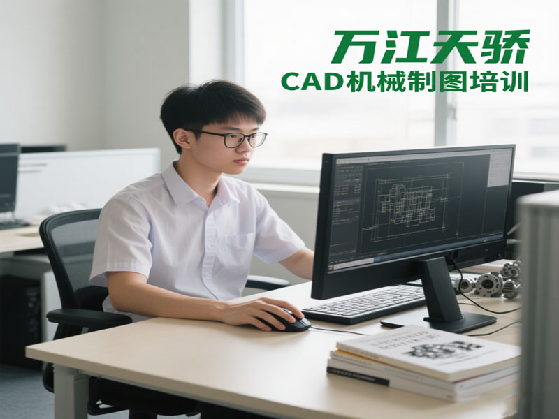东莞万江天骄职校CAD机械制图培训