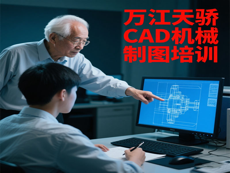 东莞万江天骄职校CAD机械制图培训