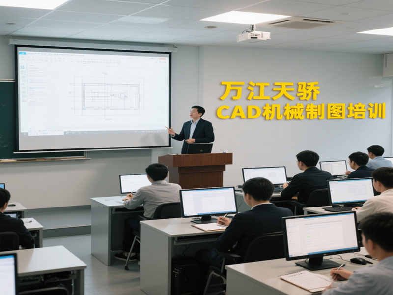 东莞万江天骄职校CAD机械制图培训