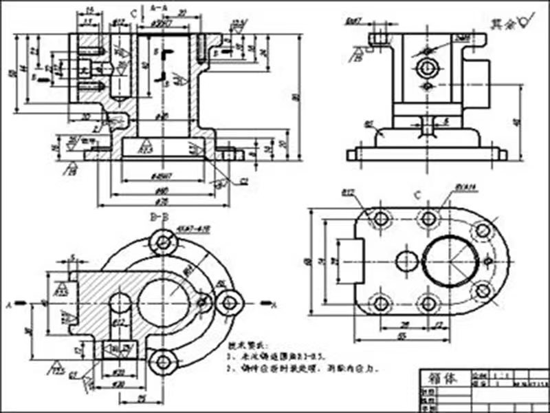 东莞万江天骄职校CAD学员课后作业