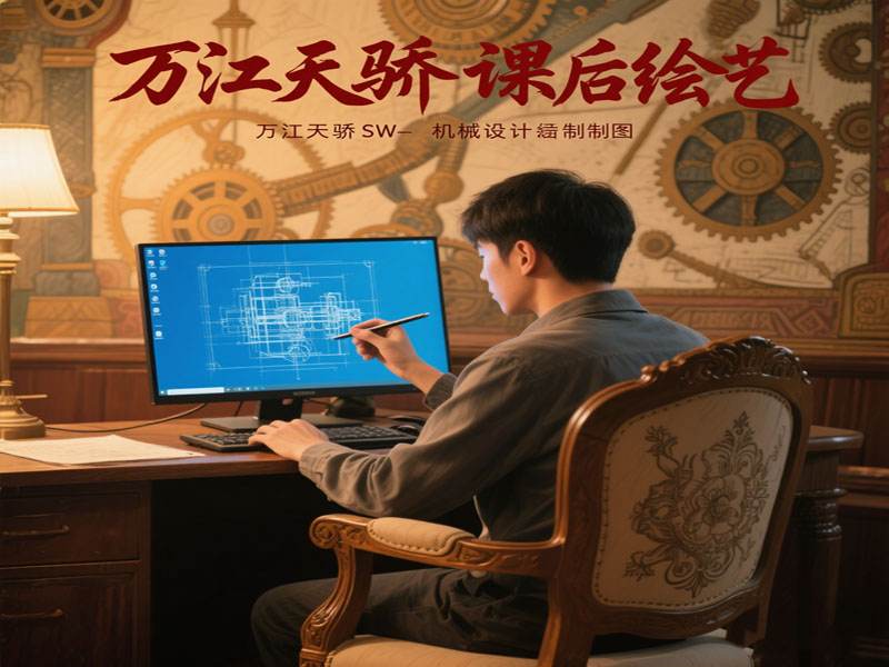 东莞万江天骄职校SW非标设计学生课后作业